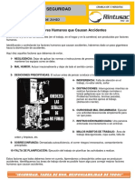 Diez Factores Humanos Que Causan Accidentes