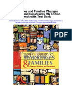 Marriages and Families Changes Choices and Constraints 7th Edition Benokraitis Test Bank