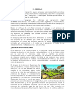 El Despojo de La Tierra en Guatemala