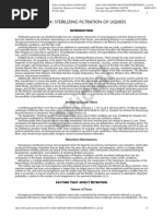 Usp-Nf (1229.4) Sterilizing Filtration of Liquids