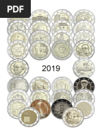 Fiches 2 EURO COMMEMORATIVE-2019