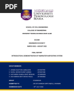 Final Report - Ecc589 - Introduction & Demonstration of Rainwater Harvesting System