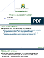 TQ - II - Aula II-Princípios Da Indústria Química