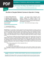 The Role of Surgical Robotic Systems in Operative Urology