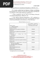 SI 2021-044 Mining (General) (Amendment) Fees Regulations, 2020 (No. 24) - 0