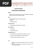 Method Statement Pressure Hose