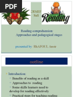 CRMEF Teaching Reading