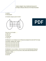 Soal 1 Relasi Dan Fungsi KL 8