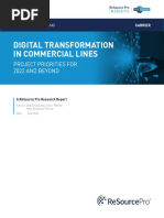 Digital Transformation in Commercial Lines Project Priorities For 2022 and Beyond 0723