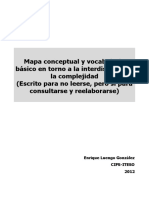 Mapa Conceptual y Vocabulario Interdisciplina