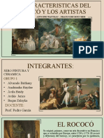 Las Caracteristicas Del Rococo y Los Artistas - Grupo 1