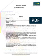 EVALUACIÓN PARCIAL 1 Primeros Auxilios