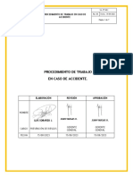 SG-PT-003 PROCEDIMIENTO EN CASO DE ACCIDENTES Rev.00