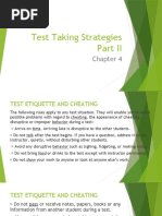 FMU 101 - Chap 4 - Test Taking Strategies Part II