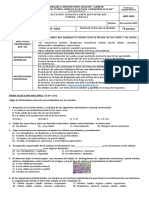 Cs. Naturales - Evaluación Sumativa - 8° Cea