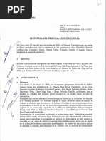 Sentencias Del Tribunal Constitucional Peruano