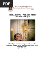 08 2022 SDM Folleto Hora Santa Por Los Niños