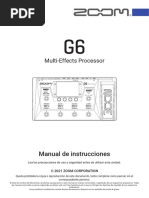 Manual de Instrucciones: Multi-Effects Processor