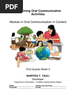 Passed 5203-13-21MELCS Baguio Examining Oral Communicative Activities