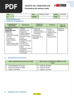 04 de Abril Personal Social 2do Grado