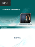 Creative Problem Solving Supplemental Self Study Presentation