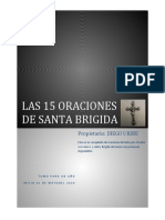 Oraciones de Santa Brigida Por Un Año