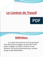 Contrat de Travail