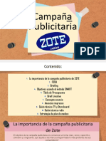 Campaña Publictaria Jabón Zote