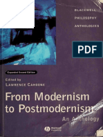 Lawrence E. Cahoone - From Modernism To Postmodernism - An Anthology-Wiley-Blackwell (2003)