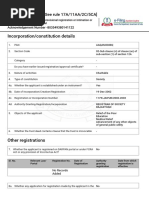 Form 10A - Filed Form