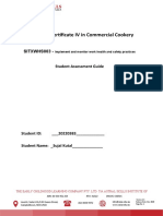 V2 SITXWHS003 Student Assessment Guide