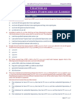 MCQ CH 12 - Set-Off and Carry Forward of Losses - Nov 23