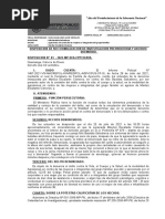 Disposición de Archivo 1225-2021 (Violencia Familiar) No Cumple Los Contextos y No Hay Imputacion Concreta