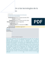 Autocalificable 4 de Introducción A Las Tecnologías de La Información