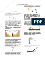 PRACTICA 4 (AAP) - Fisica 1 - Leyes Newton, Estática, Torques