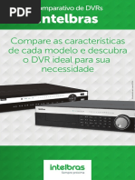 Comparativo Dvrs Intelbras