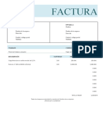 Factura de Cargo Financiero Básica