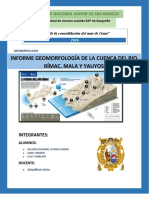 Geomorfología Perú Rimac