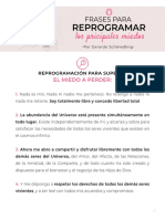 M2 Frases para Reprogramar Los Principales Miedos