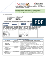 Cómo Afecta A La Salud Física El Uso Excesivo de Los Aparatos Tecnologicos 1°