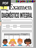 Examen Diagnóstico - 4º - Resuelto