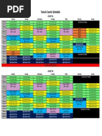 Tennis Court Schedule 2023 - Edit