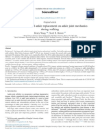 The Effects of Total Ankle Replacement On Ankle J - 2017 - Journal of Sport and