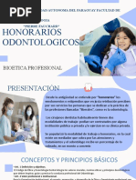 Honorarios Odontologicos