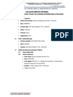 EVALUACION PRELIMINAR Inahuaya