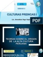 Semana 3 Culturas Pre Incas I