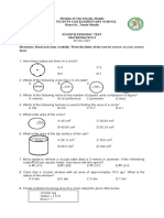 4th Periodic Test Math 2022 2023