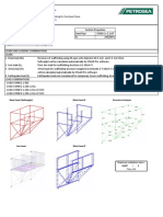 Cantilever Scaffolding Calculation