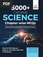 Demo 50 5000+ General Science Chapter-Wise MCQs - Disha Experts