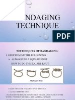 Bandaging Technique